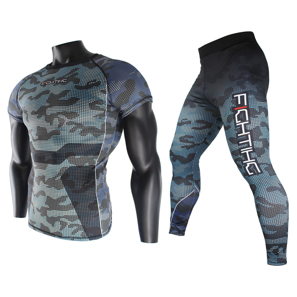 Running fitness wear-resistant tights suit