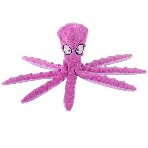 Eco-friendly Plush Octopus Pet Toy for Cats and Dogs