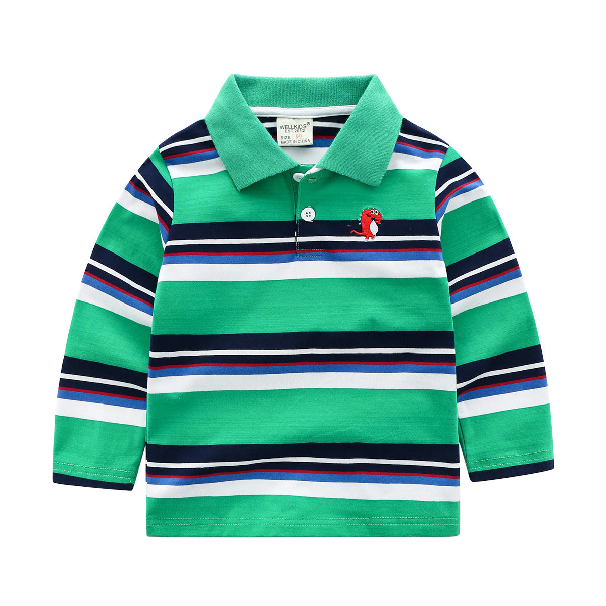 Boys striped long sleeve T-shirt