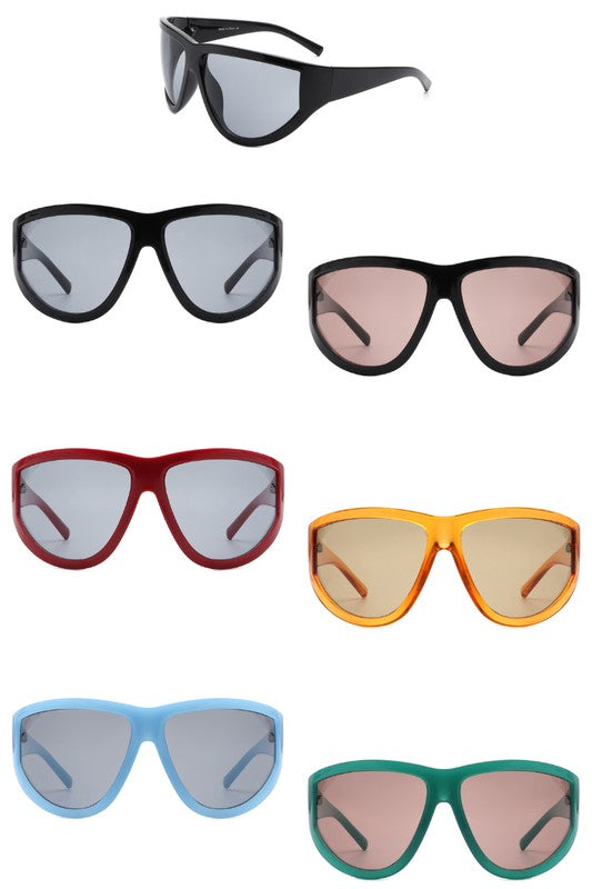 Oversized Chunky Fashion Sunglasses for Women - Minihomy