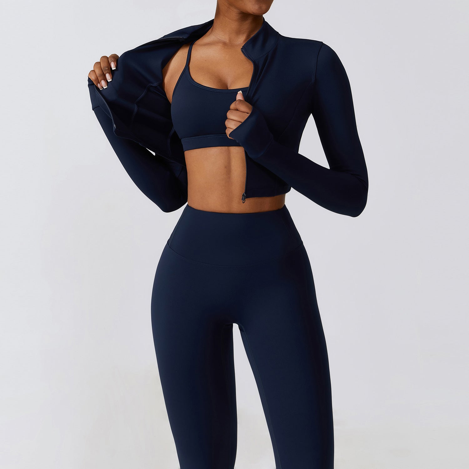 Women's Slimming Three-piece Fitness Suit