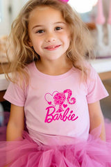 Heart Barbie Youth Graphic Tee