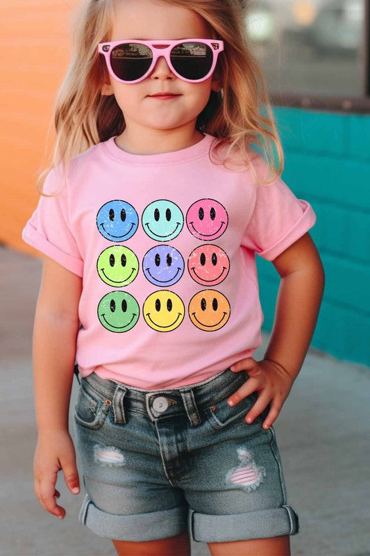 Happy Face Kids Graphic Tee