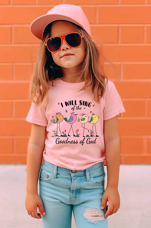 I Will Sing Kids Graphic Tee
