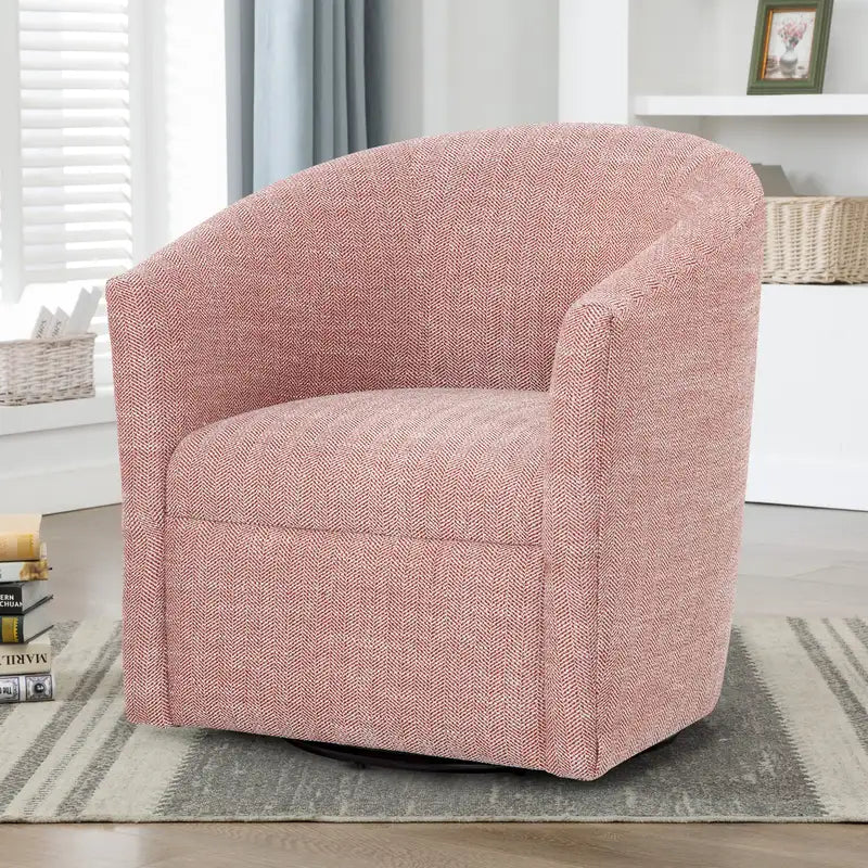 Lainey Henna Swivel Chair: Comfortable & Stylish Accent Chair