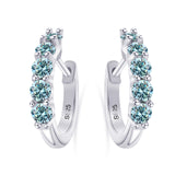 Classic Moissanite Stud Earrings - D Color Sparkle for Every Occasion