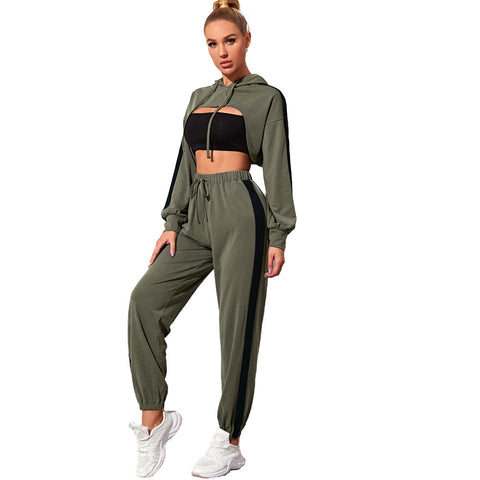 Gym Running Yoga Wear Loose Casual Sports Suit