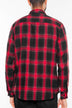 Full Plaid Checkered Flannel Long Sleeve - Minihomy