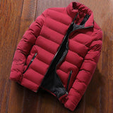 Stand Collar Cotton Padded Jacket