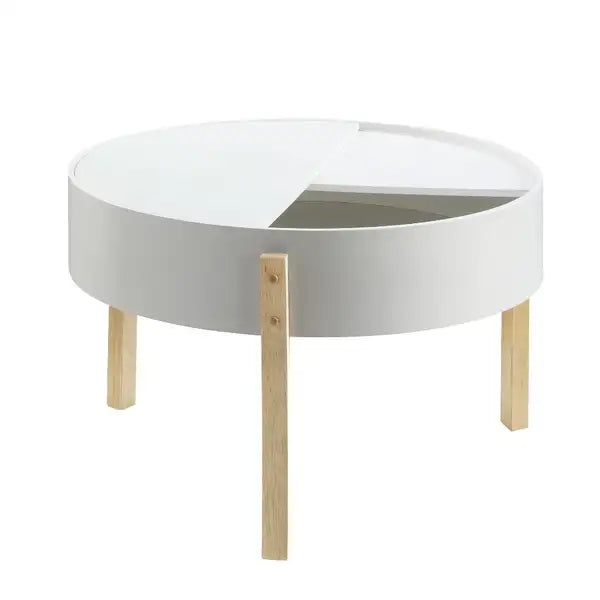 ACME Bodfish Coffee Table - White & Natural