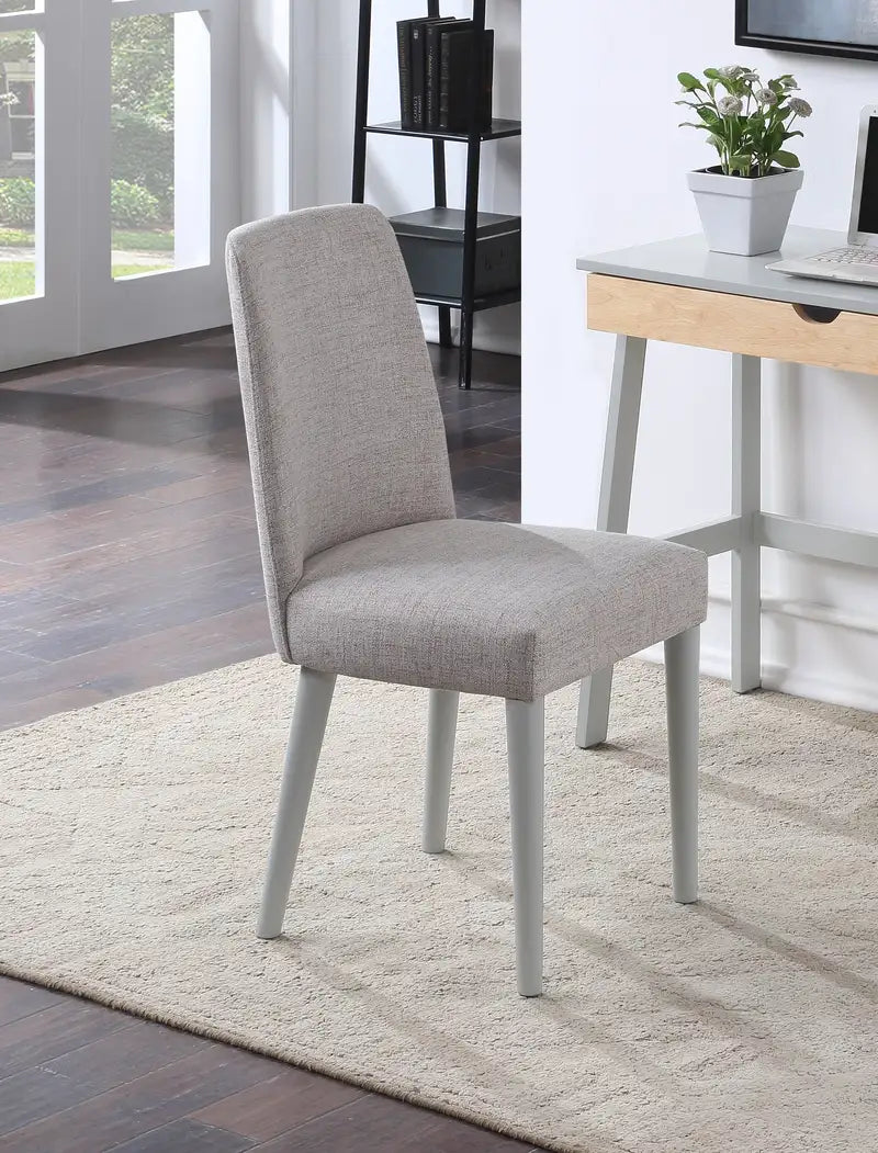 Gray Fabric Taylor Chair - Modern Gray Legs