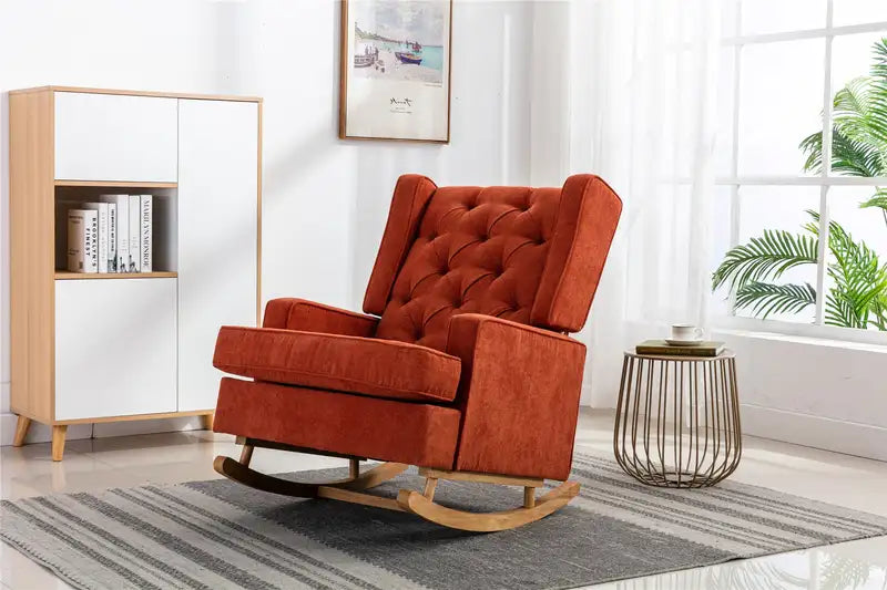 Comfortable Rocking Chair for Living Room - COOLMORE Accent Chair