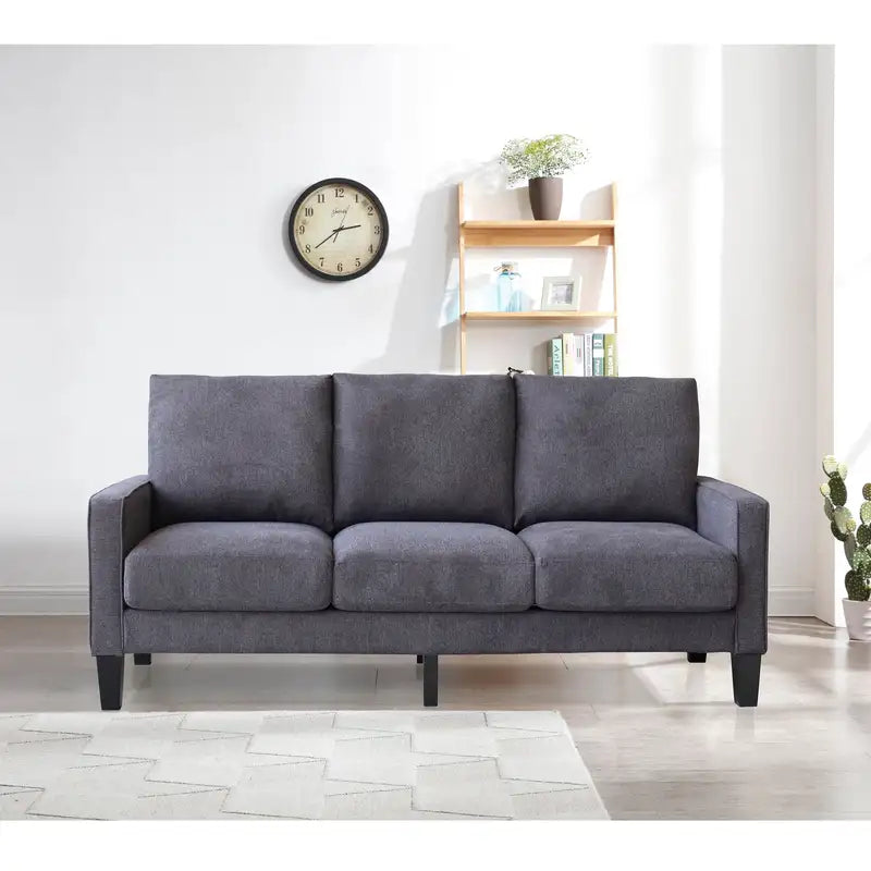 Dark Grey Modern Sofa - Living Room Furniture