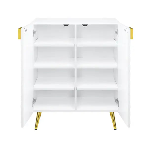 ACME White Gloss Console Table - Modern Entryway Table AC01141