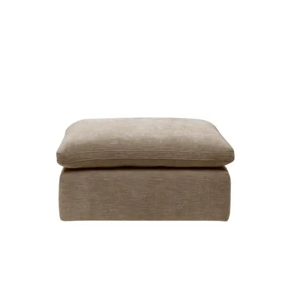 ACME Naveen Beige Linen Ottoman - Modern Modular Storage