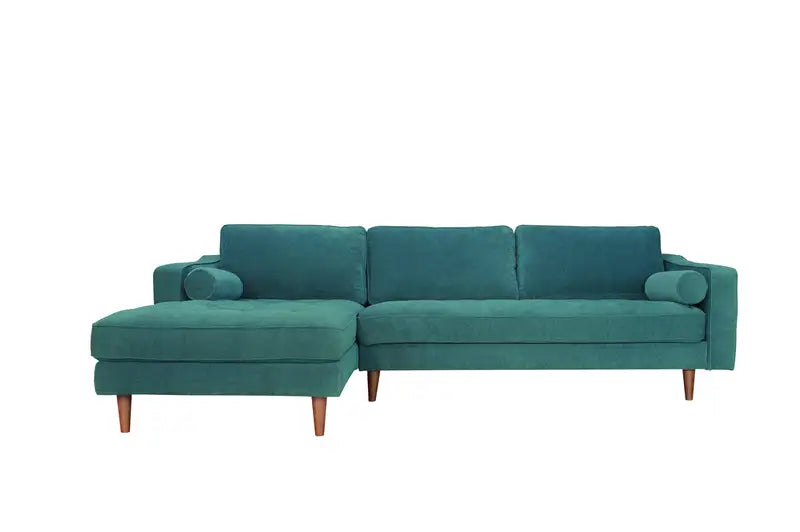 Anderson Laf Turquoise Sectional Sofa