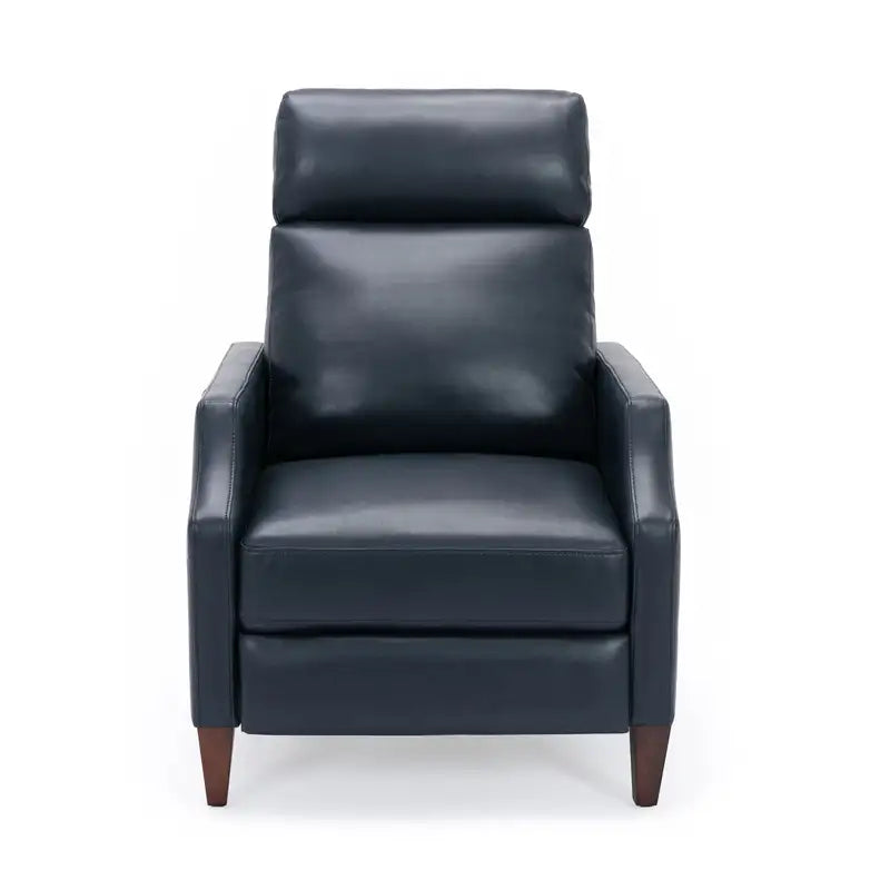 Biscoe Midnight Blue Push-Back Recliner