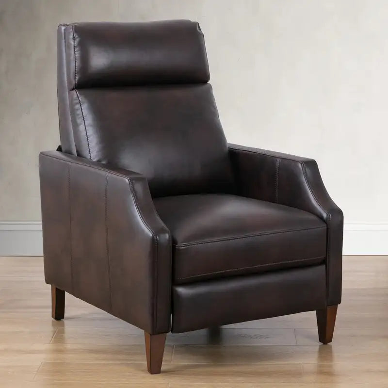 Biscoe Burnished Brown Push-Back Recliner