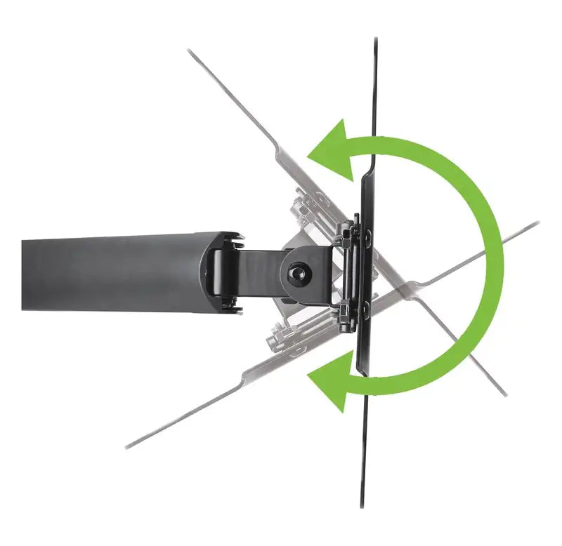 Swivel Spring-Assisted Steel TV Wall Mount