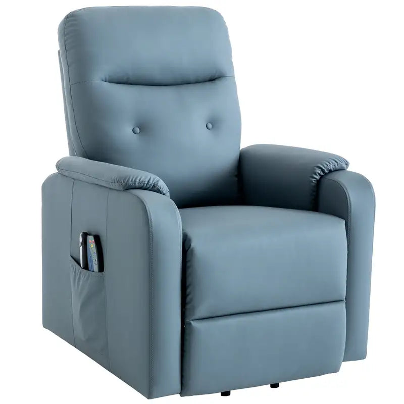 Power Lift Recliner Chair with Massage & Heat - Squirrel Grey