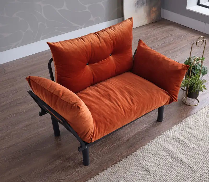 Sona Futon Love Seat: Comfortable & Stylish Sofa Bed