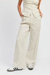 Full Length Pleated Pants