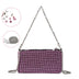 Luxury Rhinestone Clutch Purse Crossbody with Mini Shoulder Bag and Long Chain - Minihomy