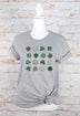 16 Shamrocks St. Patrick's Day Graphic Tee - Minihomy