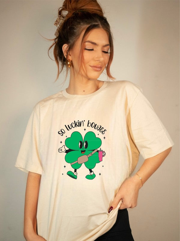 St. Patrick's Day Graphic Tee - Lucky and Chic