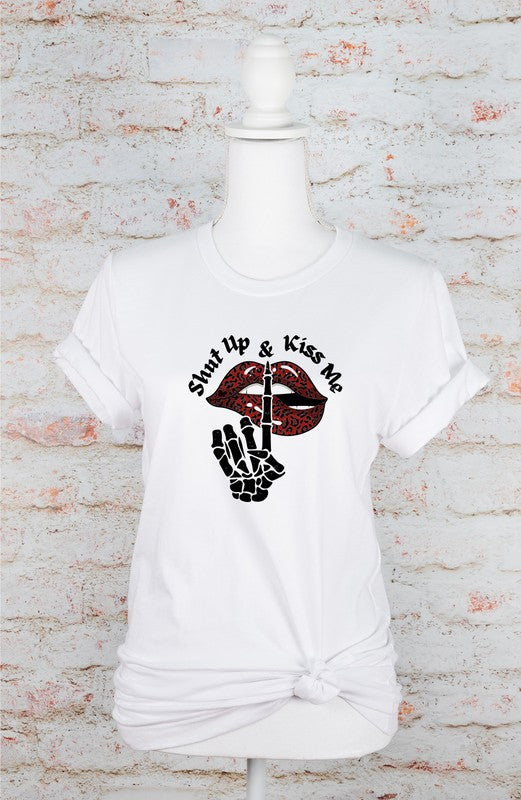 Shut Up and Kiss Me Graphic Tee