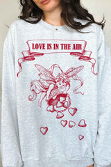 Love Is in the Air Graphic Sweatshirt