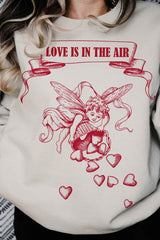 Love is in the Air Oversized Sweatshirt