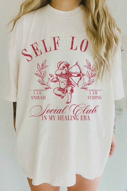 Self Love Valentine's Oversized Tee