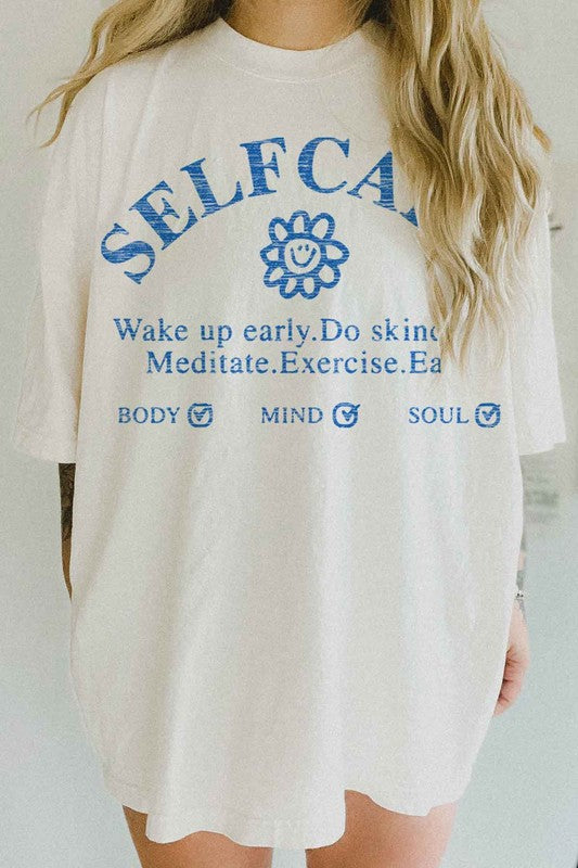 Self Care Oversized Tee