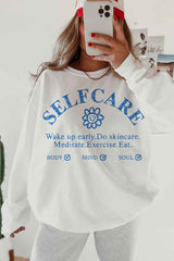 Self Care Oversized Sweatshirt