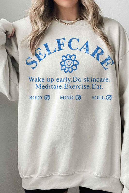 Self Care Oversized Sweatshirt