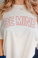 Be Mine Valentines Graphic Tee - Minihomy