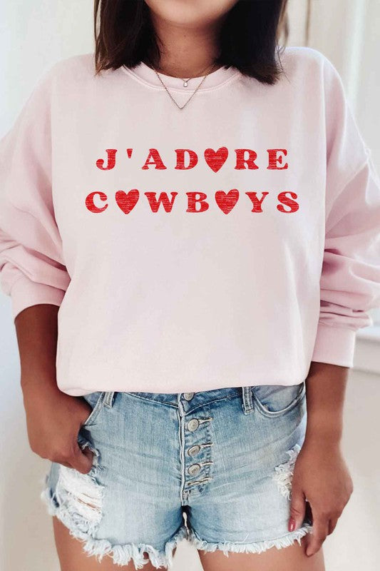 Jadore Cowboys Graphic Sweatshirt