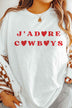 J'adore Cowboys Graphic Tee - Minihomy