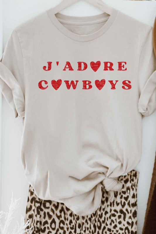 J'adore Cowboys Graphic Tee - Minihomy