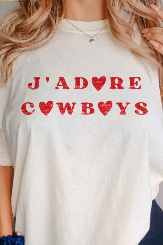 J'adore Cowboys Graphic Tee - Minihomy