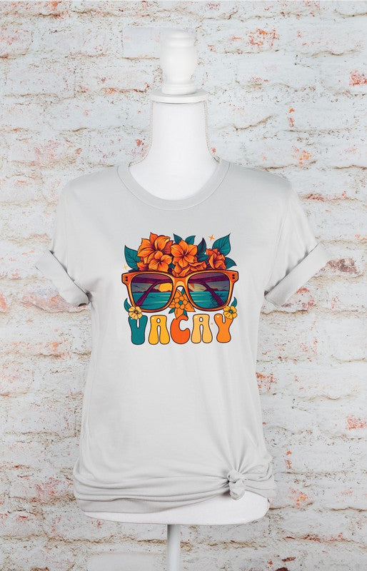 Vacay Sunglasses Graphic Tee