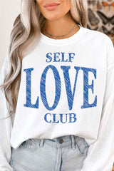 Self Love Club Graphic Sweatshirt