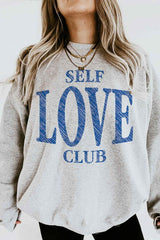 Self Love Club Graphic Sweatshirt