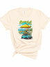 Bare Feet Only Beach Scene Graphic Tee - Minihomy