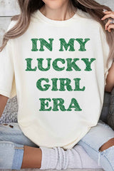 In My Lucky Girl Era Patrick Graphic Tee - Minihomy