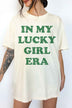 In My Lucky Girl Era Patrick Oversized Graphic Tee - Minihomy