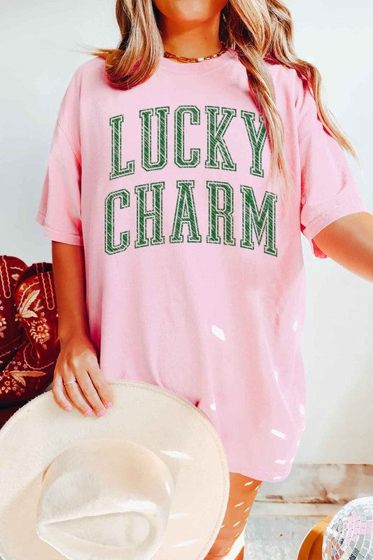 Lucky Charm St. Patrick's Graphic Tee - Minihomy