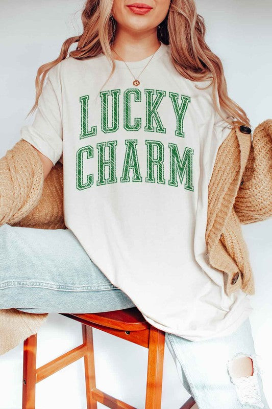 Lucky Charm St. Patrick's Graphic Tee - Minihomy