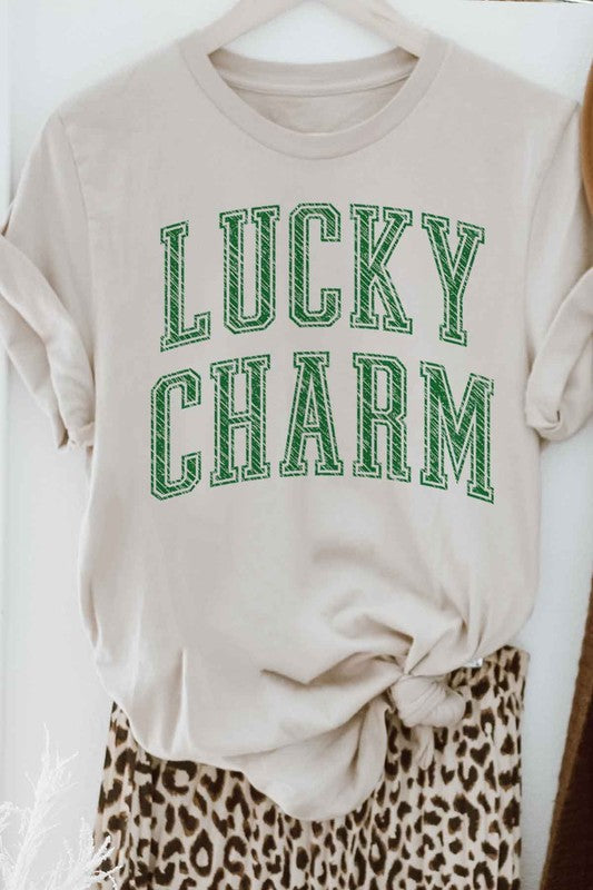 Lucky Charm St. Patrick's Graphic Tee - Minihomy